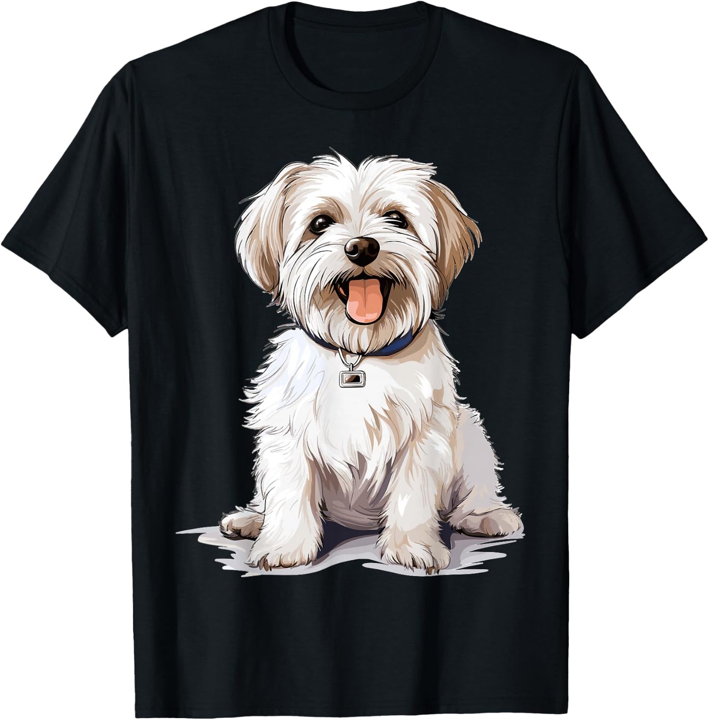 Morkie Dog Breed Pet Cute Graphic T-Shirt - T-Shirt | Black