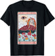 The Audacity Skeleton Tarot Card Sun Eye Aesthetic T-Shirt - T-Shirt | Black