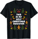 This Is Ugly Christmas Sweater Xmas Holiday Women Kids Men T-Shirt - T-Shirt | Black