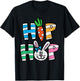 Easter Hip Hop Carrot Bunny Rabbit Boys Girls Kids Toddler T-Shirt - T-Shirt | Black