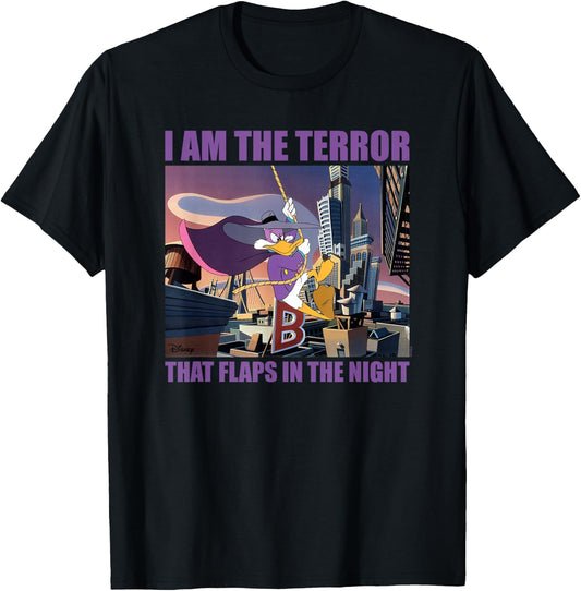 Darkwing Duck - Darkwing Duck Terror T-Shirt - T-Shirt | Black