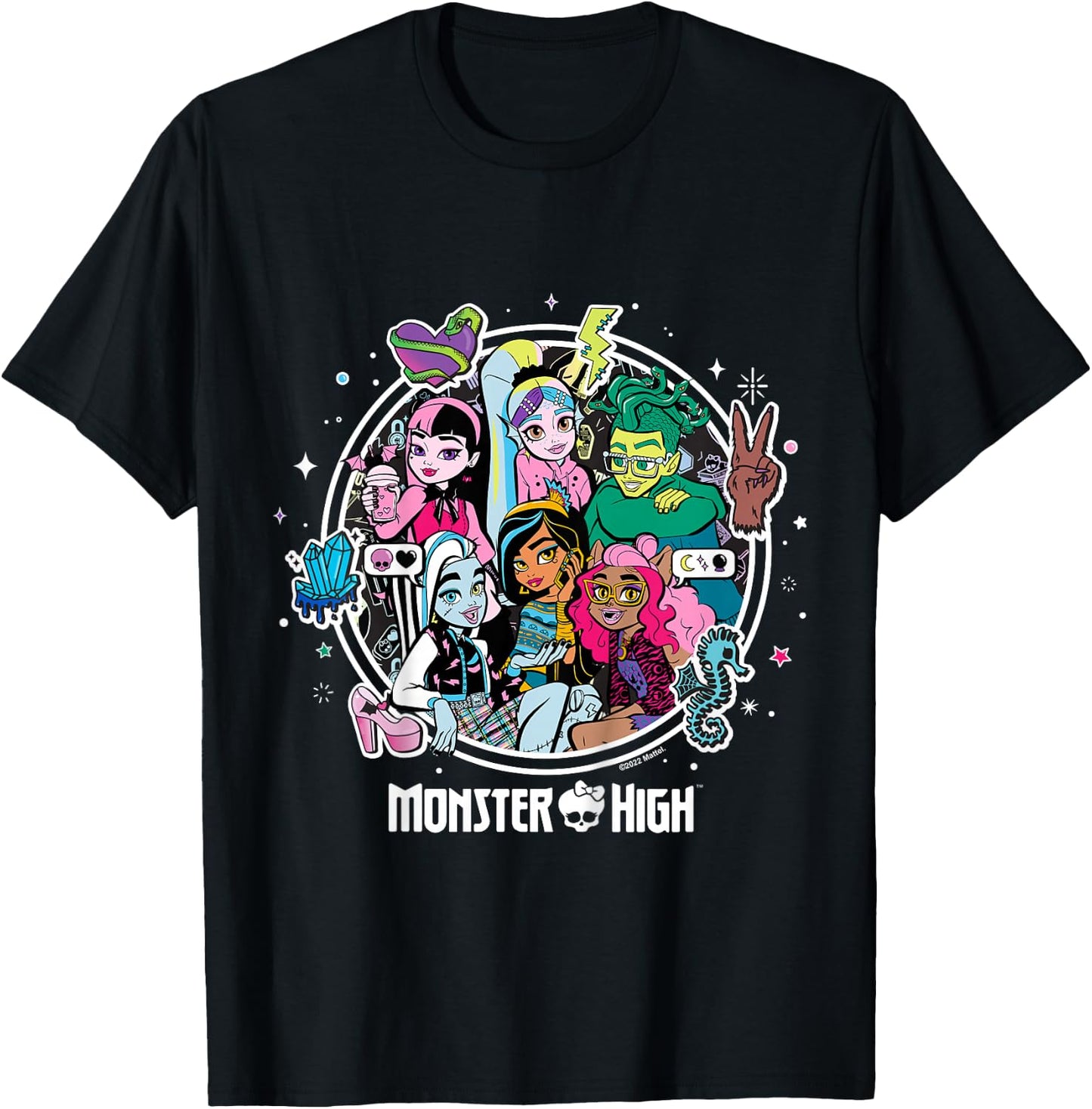 Monster High - MH Students T-Shirt - T-Shirt | Black
