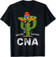 Funny Nacho Average CNA Nurse T-Shirt - T-Shirt | Black
