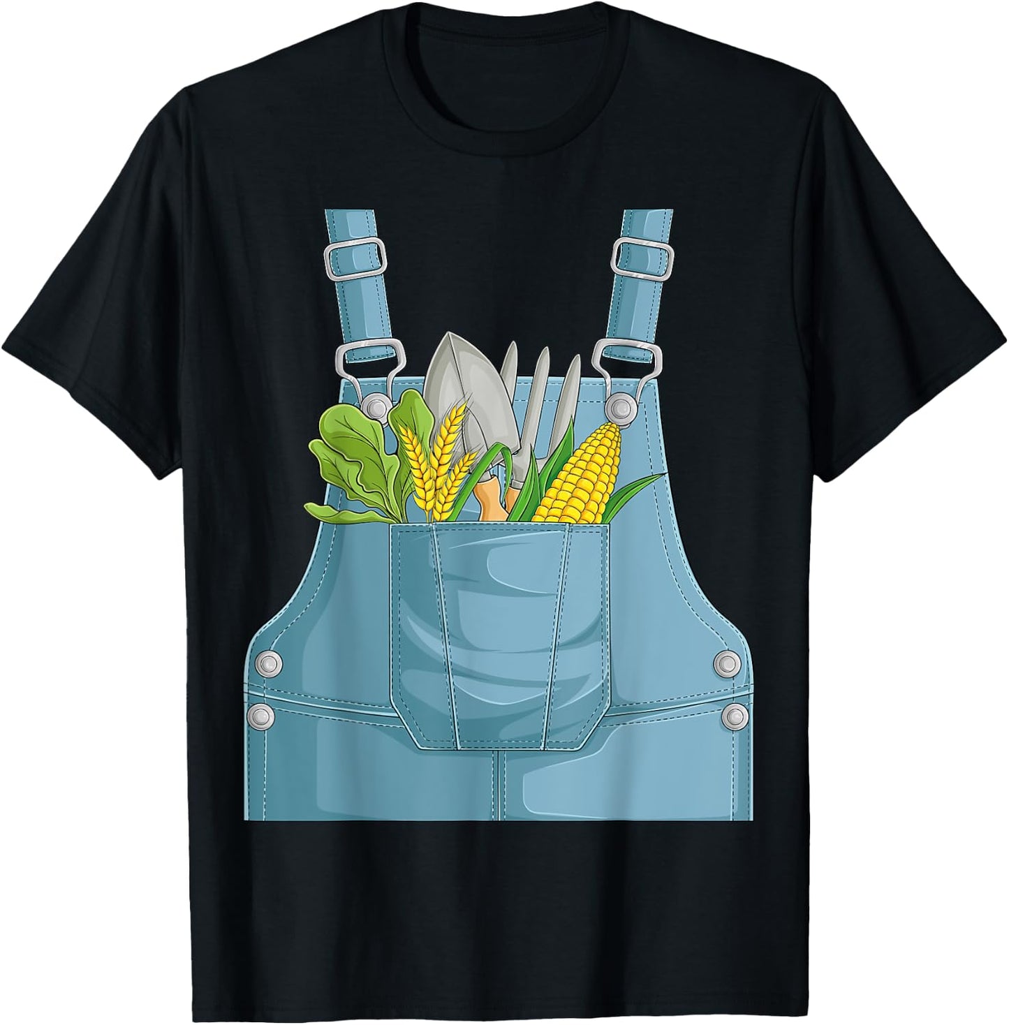 Farmer Farm Farming Life Halloween Costume Boys Kids T-Shirt - T-Shirt | Black