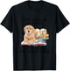 That's What I Do I Pet Dogs I Read Books And I Forget Things T-Shirt - T-Shirt | Black
