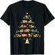 Christmas Trucks Boys Kids Funny Christmas Tree Truck T-Shirt - T-Shirt | Black