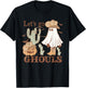 Let´s go Ghoul Ghost Cowboy Hat Lasso Rodeo Halloween T-Shirt - T-Shirt | Black