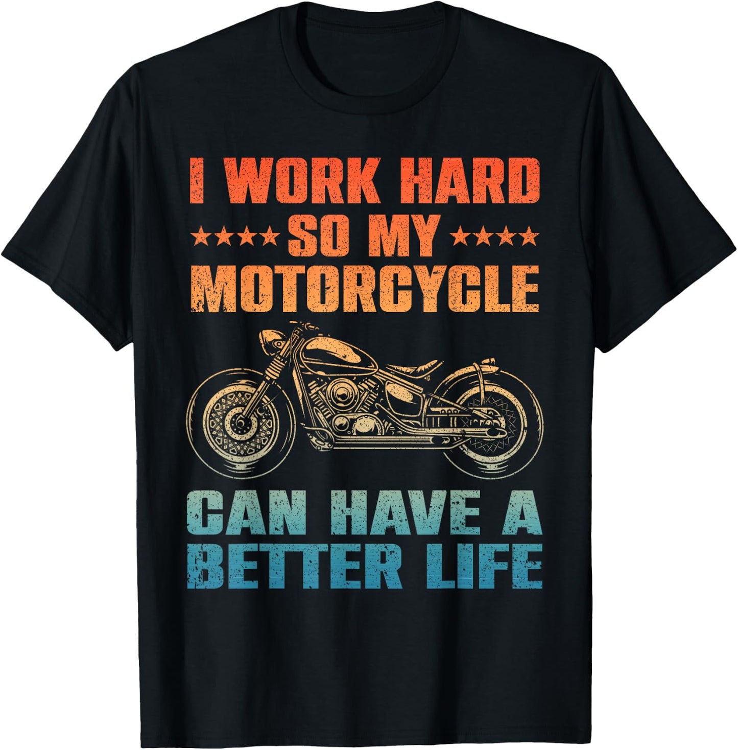 Cool Motorcycle Design Women Motorcycle Lover Rider T-Shirt - T-Shirt | Black