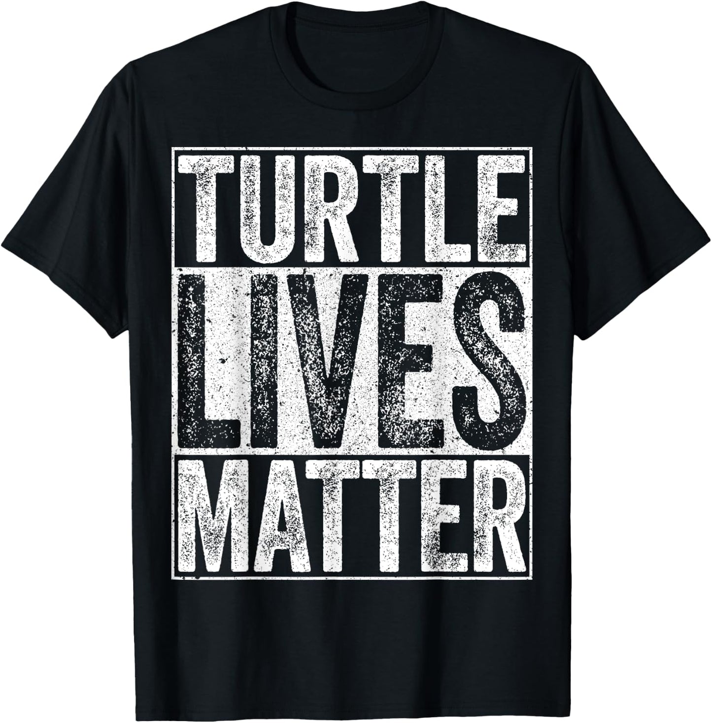 Turtle Lives Matter Shirt Men Women Kids Turtle Lover T-Shirt - T-Shirt | Black