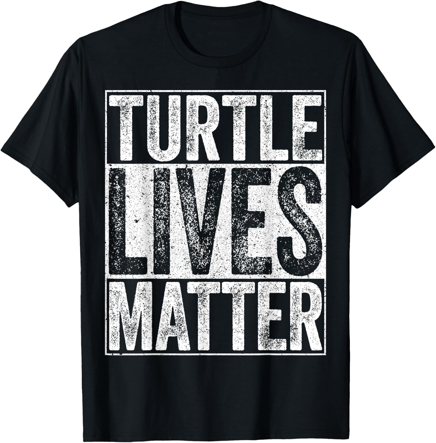 Turtle Lives Matter Shirt Men Women Kids Turtle Lover T-Shirt - T-Shirt | Black