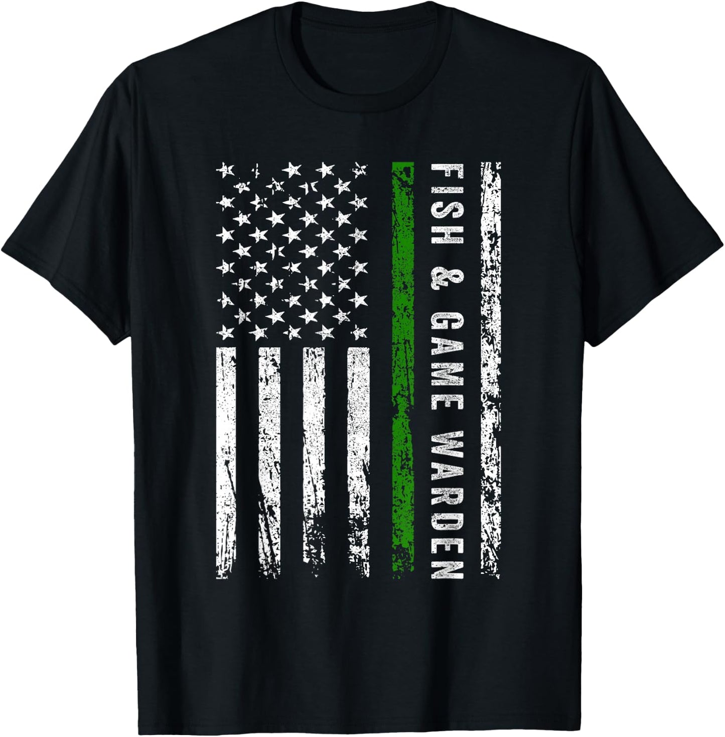 Fish And Game Warden T-Shirt - T-Shirt | Black