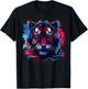 Sound Activated Audio Waveforms Concerts Party Tiger Decor T-Shirt - T-Shirt | Black
