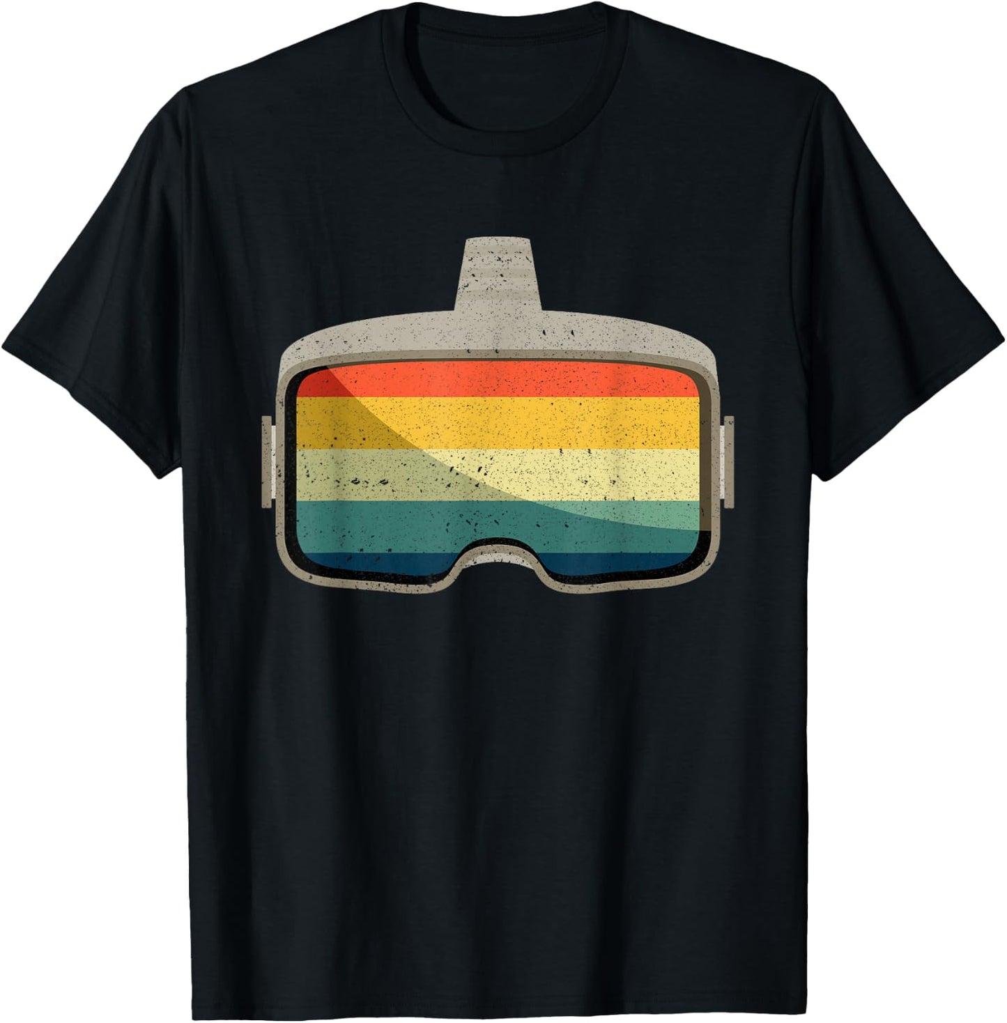Cool Virtual Reality Art Boys Kids VR Goggles Gaming T-Shirt - T-Shirt | Black