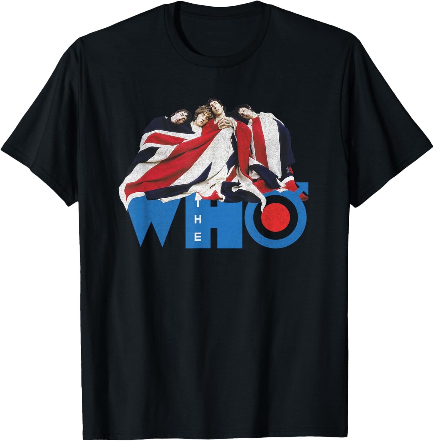 Official The Who Flag T-Shirt - T-Shirt | Black