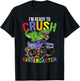 I'm Ready To Crush Kindergarten Monster Truck Dinosaur Boys T-Shirt - T-Shirt | Black