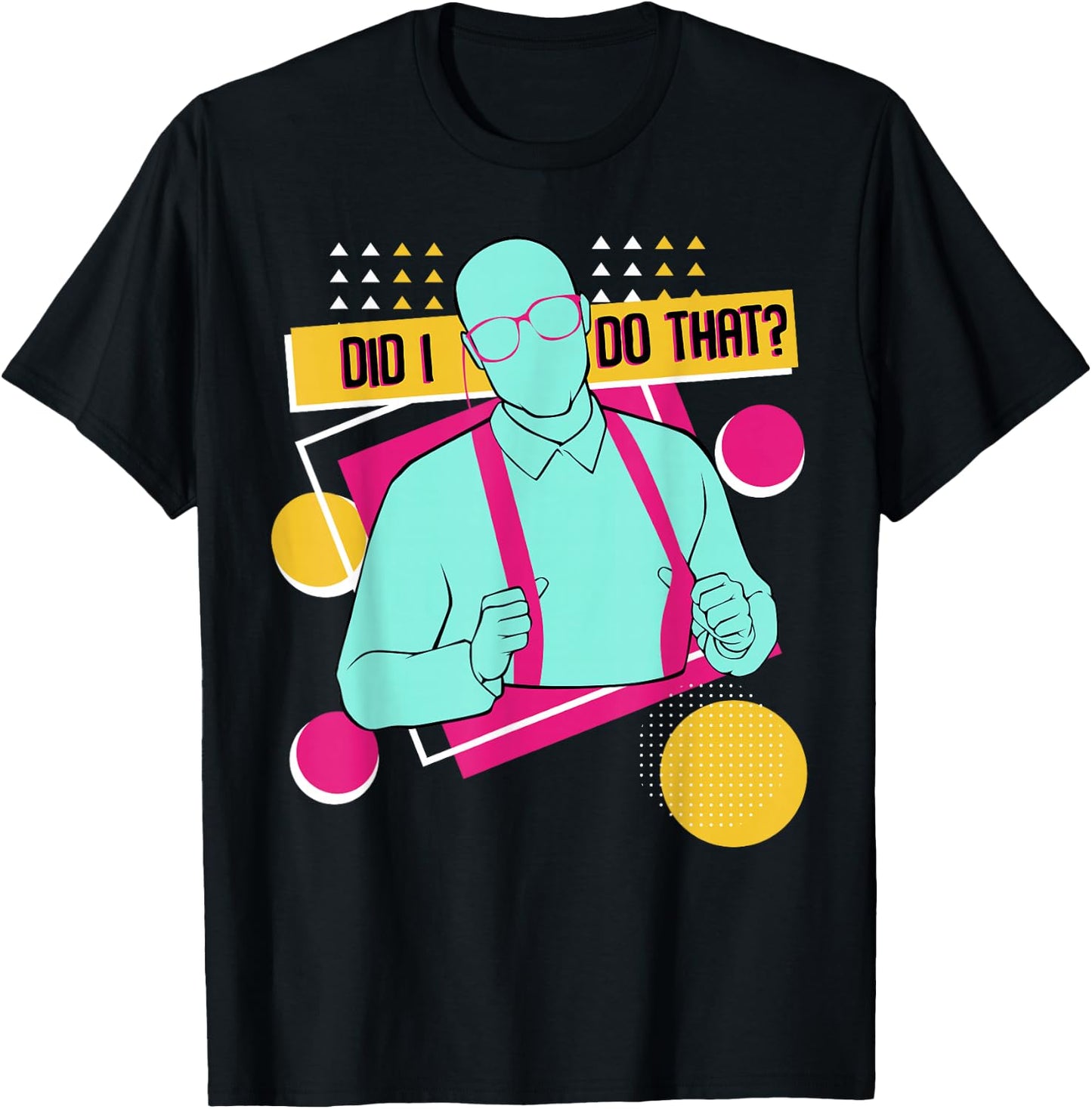 Did I Do That Master College Loading Major University Fan T-Shirt - T-Shirt | Black