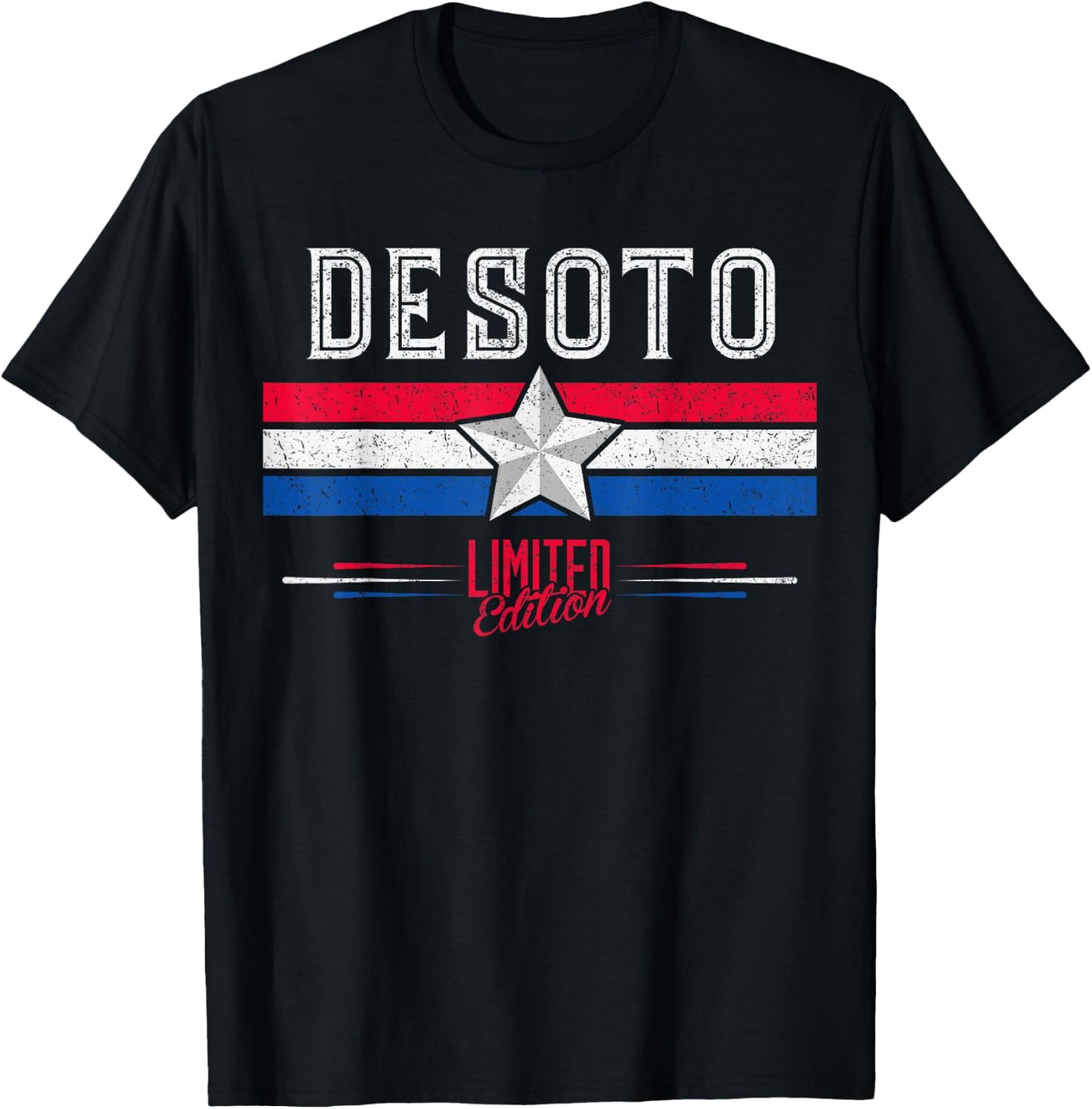 DeSoto Retro Vintage Shirt Gift Women Men Kids T-Shirt - T-Shirt | Black
