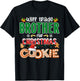 Will Trade Brother For Christmas Cookies Funny Xmas Pajamas T-Shirt - T-Shirt | Black