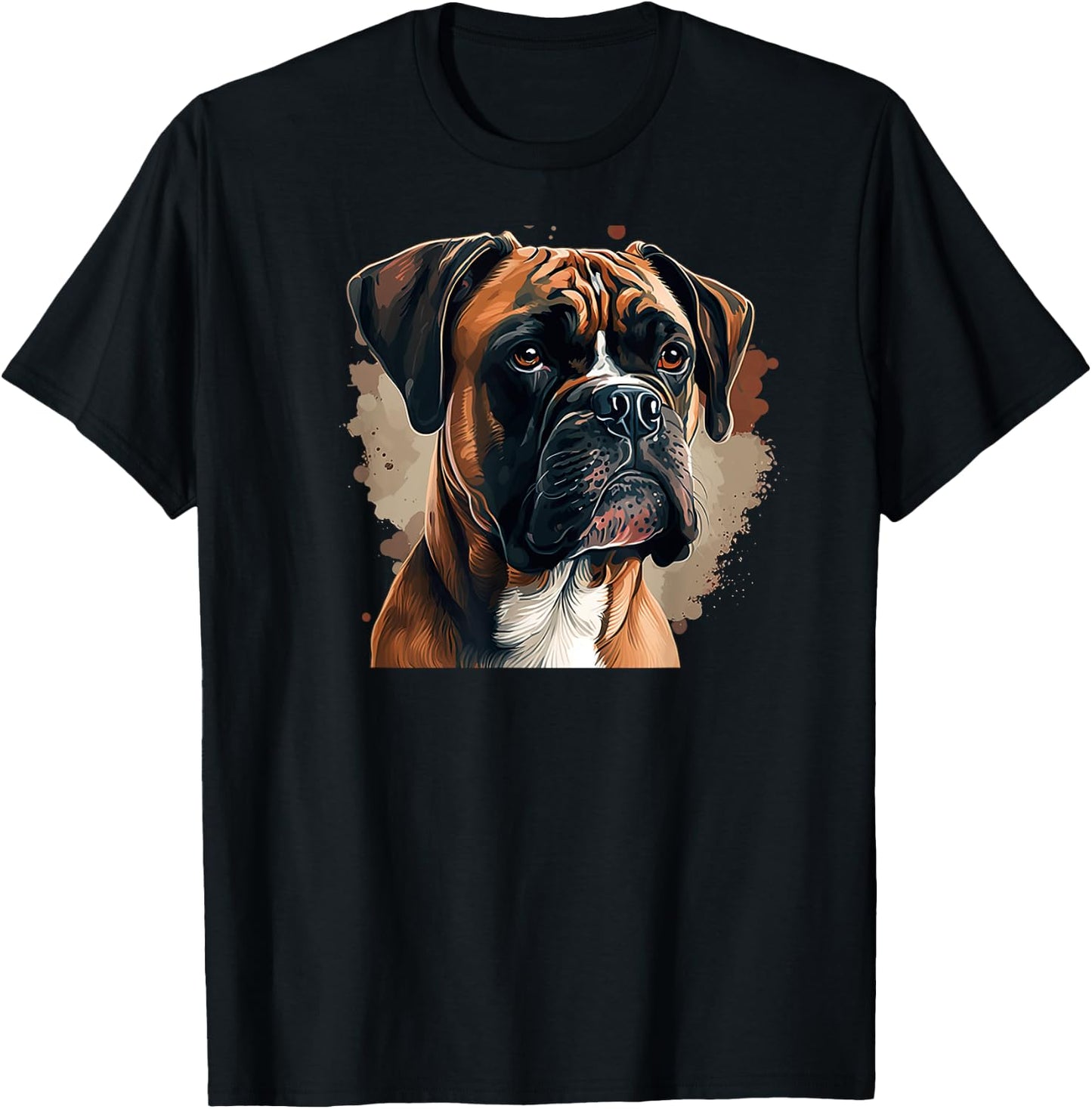 Funny Dog Boxer T-Shirt - T-Shirt | Black