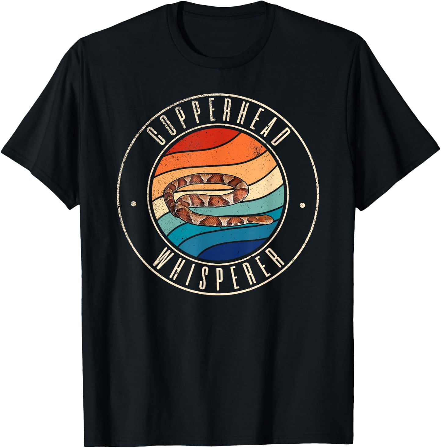 Copperhead Snake Whisperer T-Shirt - T-Shirt | Black