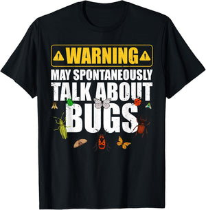 Cool Bug Women Insect Lady Bug Lover Moth Entomology T-Shirt - T-Shirt | Black