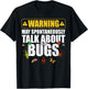 Cool Bug Women Insect Lady Bug Lover Moth Entomology T-Shirt - T-Shirt | Black
