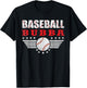 Baseball Bubba Funny Sports Players Bubba Father's Day T-Shirt - T-Shirt | Black