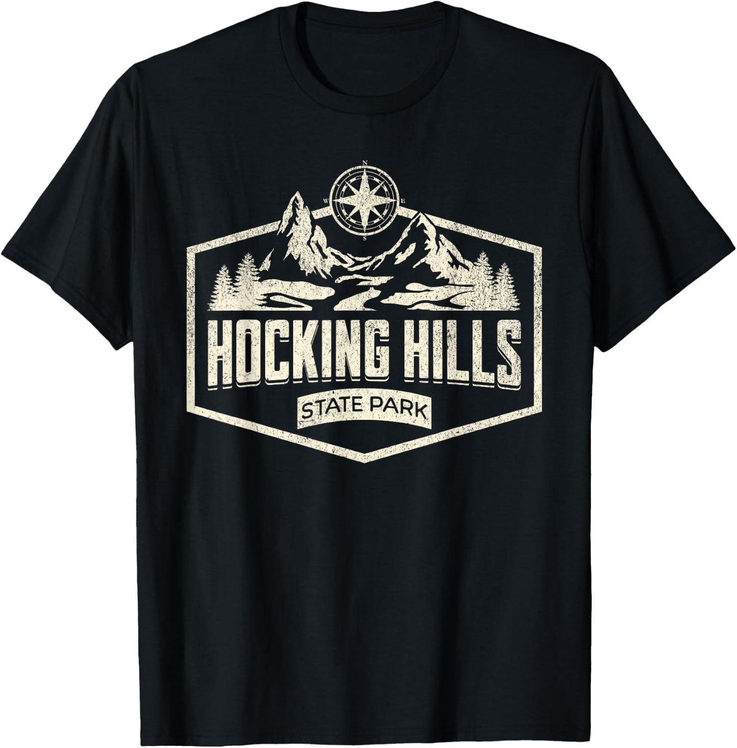 Hocking Hills T-Shirt - T-Shirt | Black