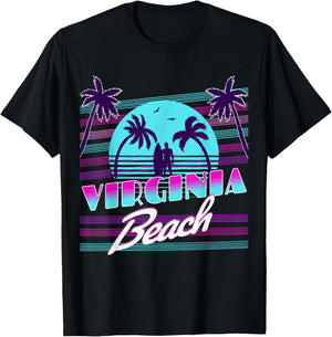 Virginia Beach Women Kids T-Shirt - T-Shirt | Black