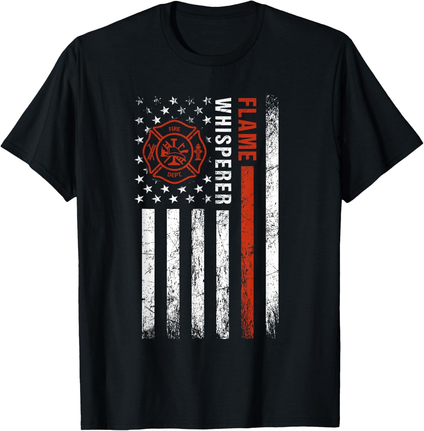 Funny Firefighting Fireman - Volunteer Firefighters T-Shirt - T-Shirt | Black