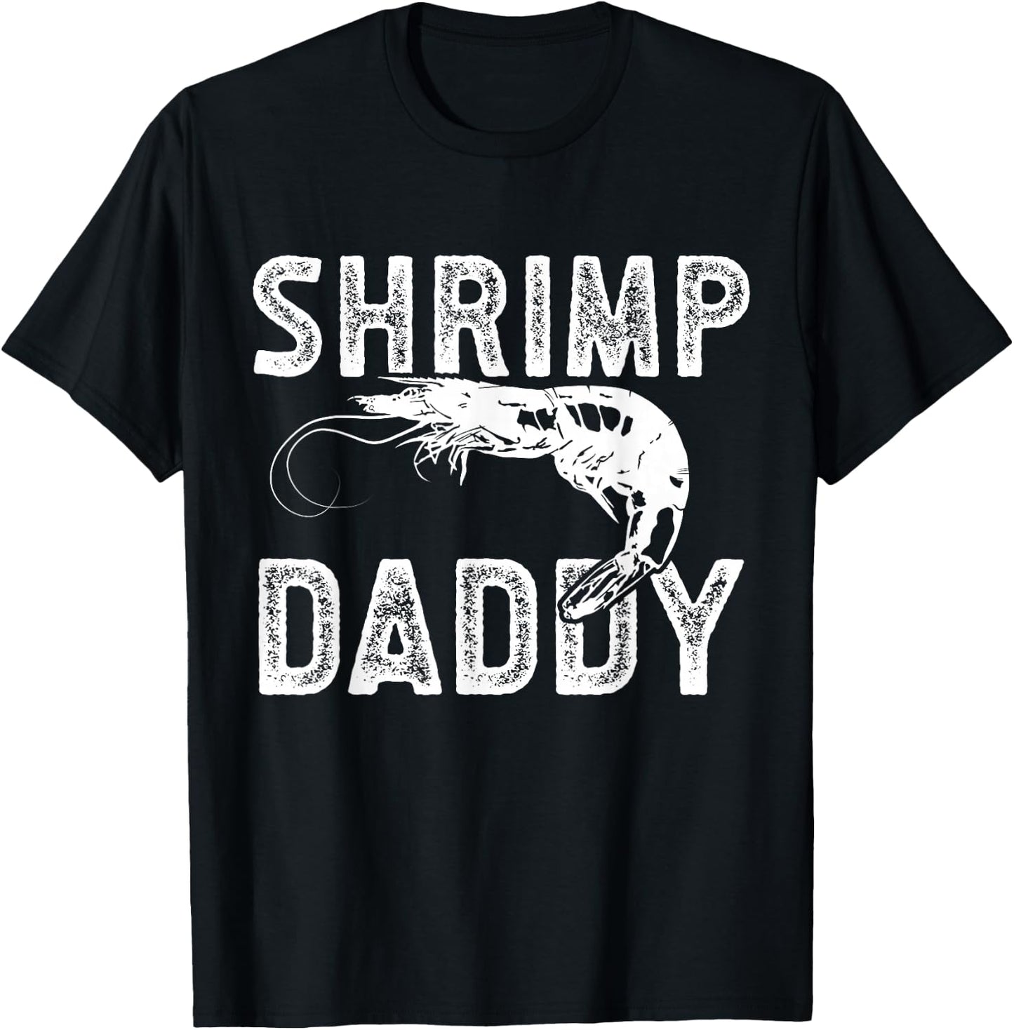 Vintage Shrimp Daddy T-Shirt - T-Shirt | Black