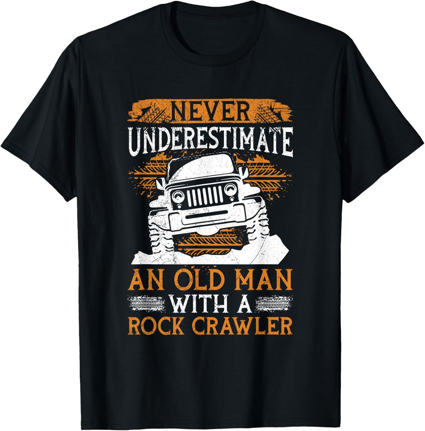Rock Crawling 4 Wheeler Design for a Rock Crawler Expert T-Shirt - T-Shirt | Black