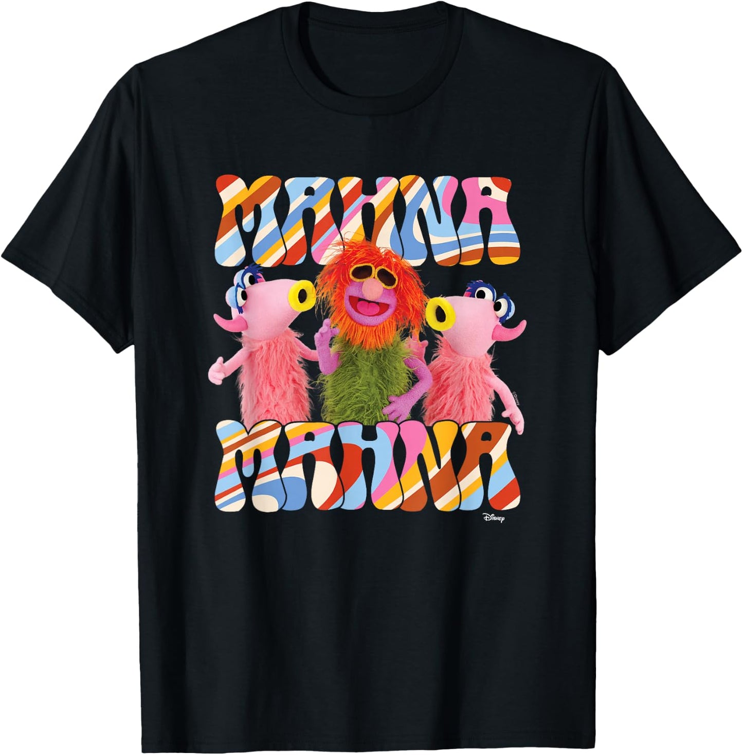 The Muppets - Mahna Mahna T-Shirt - T-Shirt | Black