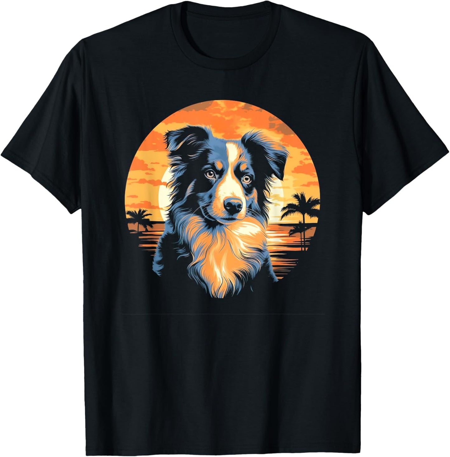 Australian Shepherd Aussie gifts T-Shirt - T-Shirt | Black