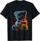 Evil Teddy Bear Streetwear Style T-Shirt - T-Shirt | Black