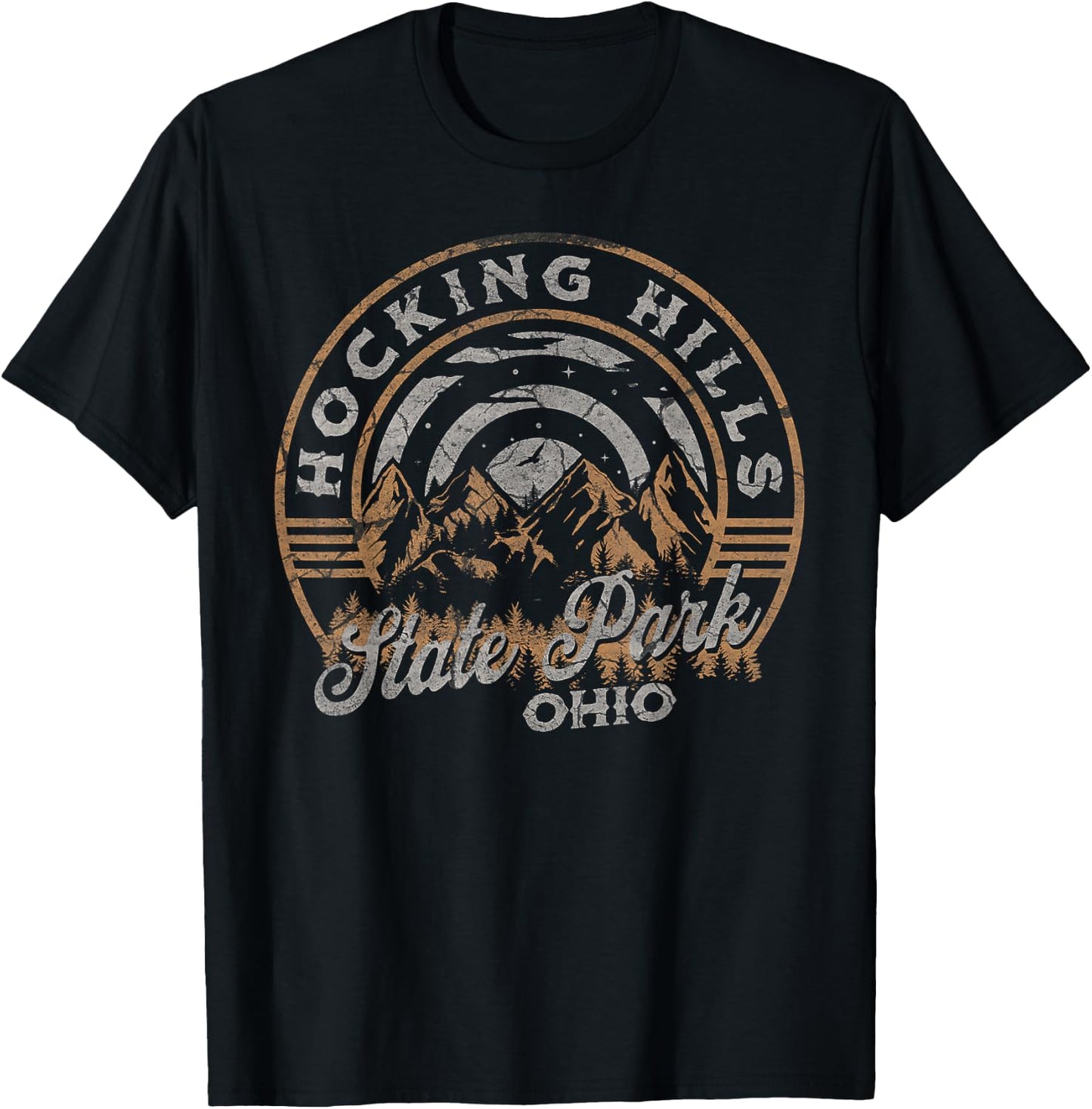 Hocking Hills Park T-Shirt - T-Shirt | Black