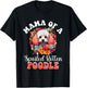 Toy Poodle Dog Breed Pet Mama of a Spoiled Rotten Poodle T-Shirt - T-Shirt | Black