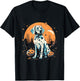 Dalmatian Pumpkin Halloween Costume Dog Puppy Men Women Kids T-Shirt - T-Shirt | Black