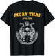 Martial Art Sak Yant Muay Thai Language MMA Tattoo Tiger T-Shirt - T-Shirt | Black