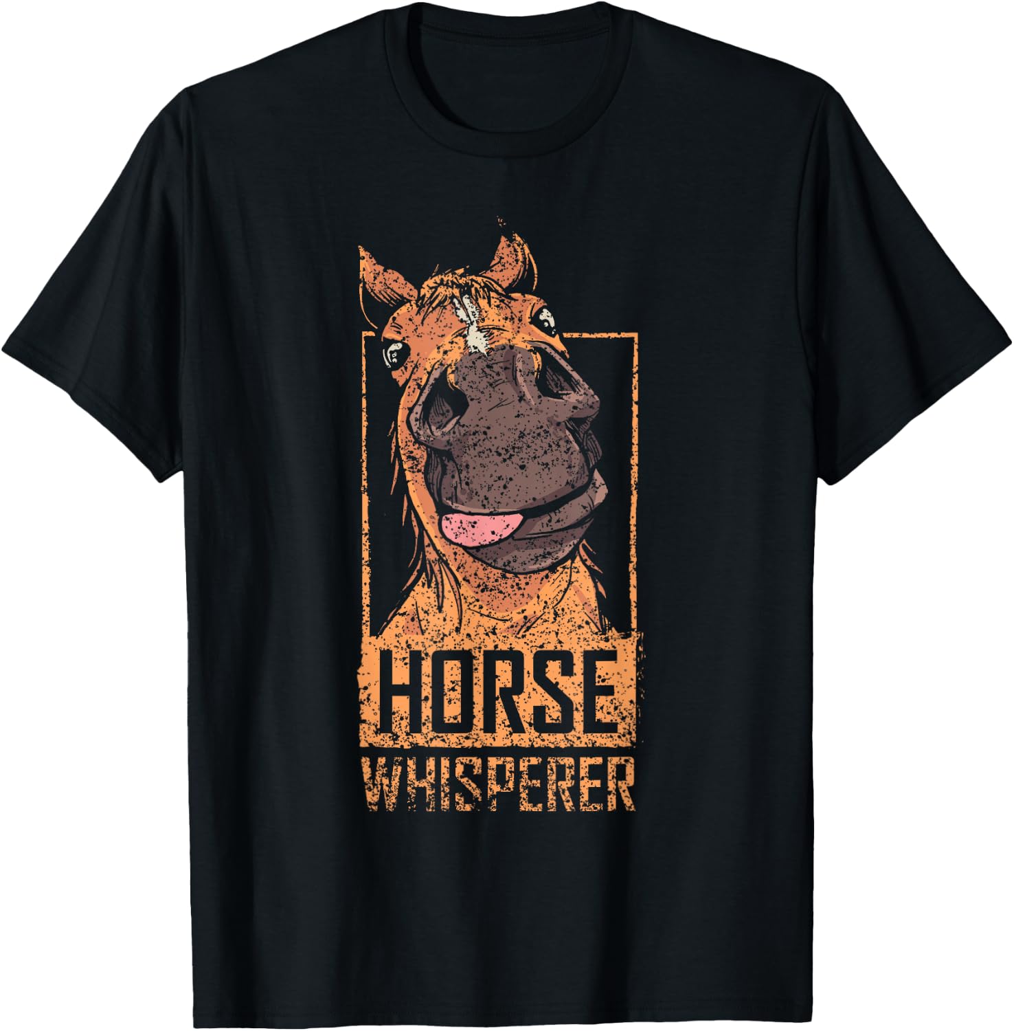 Horse Whisperer Equestrian Lover Rider Riding T-Shirt - T-Shirt | Black