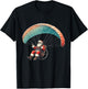 Paragliding Santa Extreme Hobbies Sports Christmas Pajama T-Shirt - T-Shirt | Black
