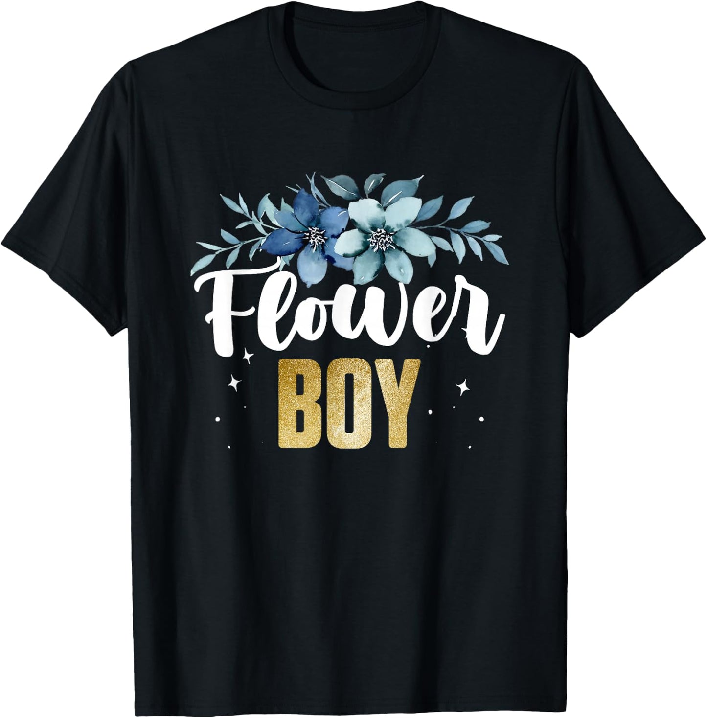 Flower Boy for Wedding Tradition T-Shirt - T-Shirt | Black