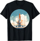 Cool launch Platform for Rockets and Spaceships T-Shirt - T-Shirt | Black