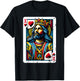 Jesus King Card Christian Bible T-Shirt - T-Shirt | Black