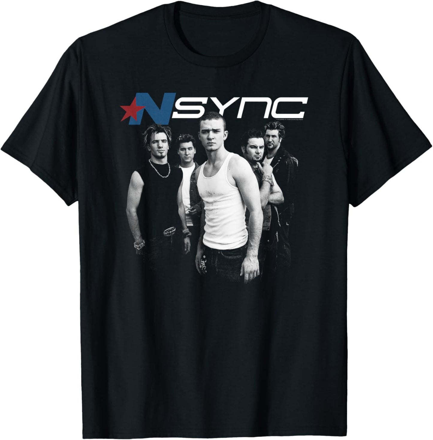 NSYNC Official Never Stop T-Shirt - T-Shirt | Black