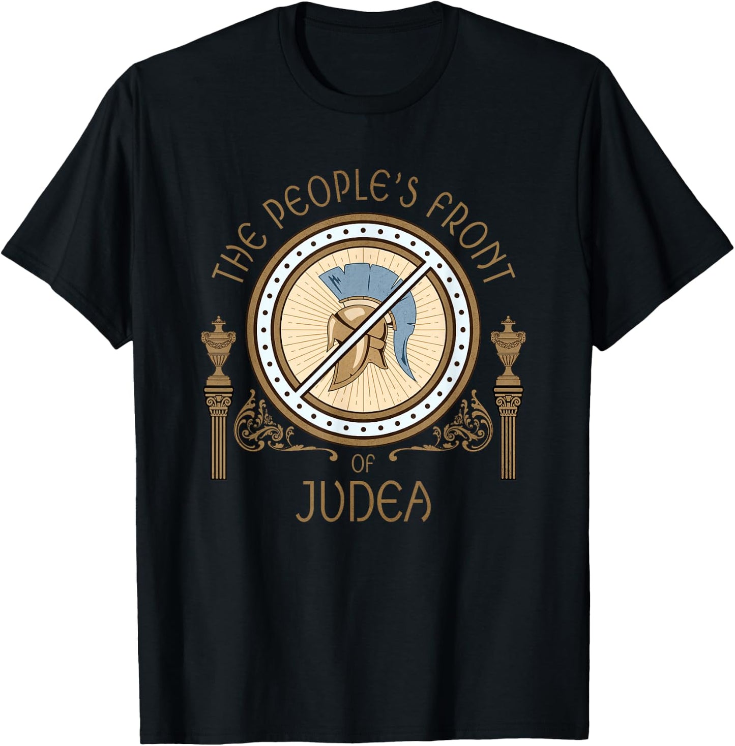 Aura Apparel Life of Brian People's Front of Judea T-Shirt - T-Shirt | Black