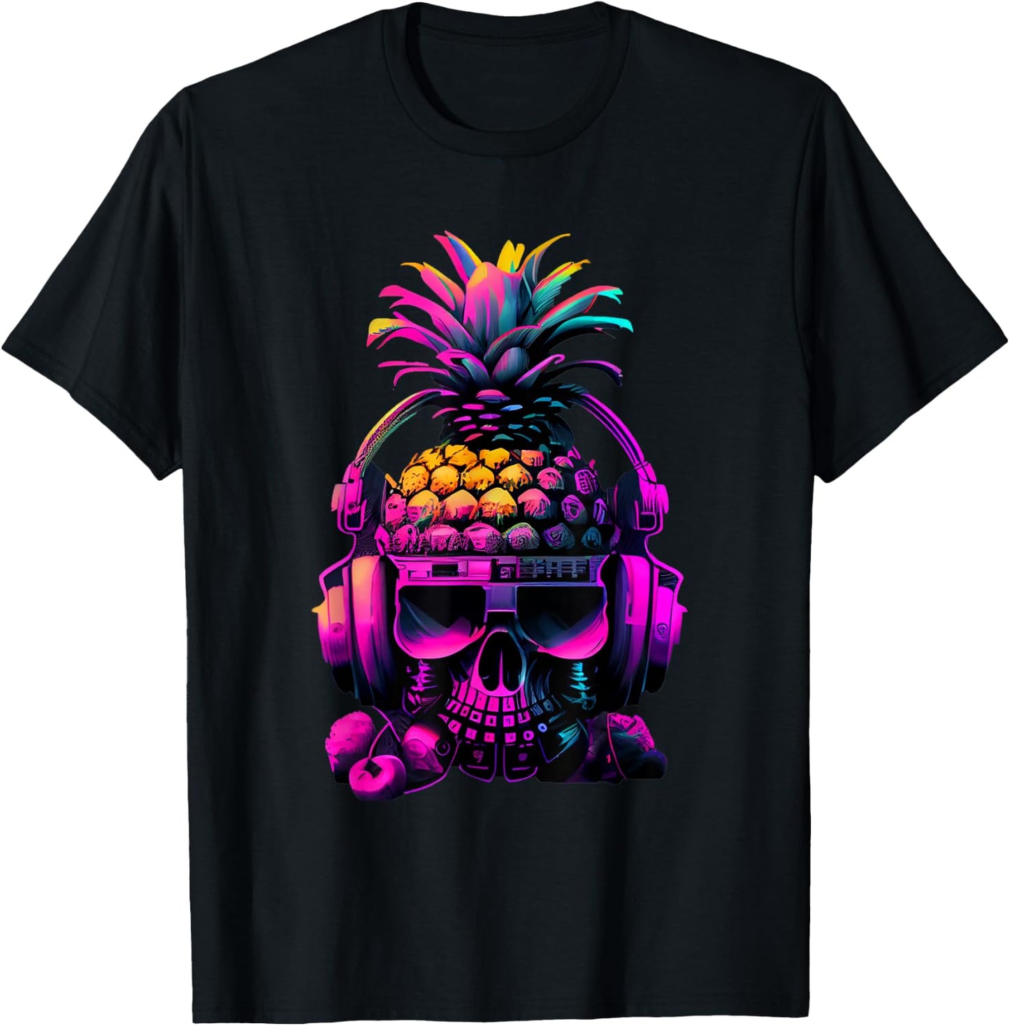 EDM Music Rave Festival Techno T-Shirt - T-Shirt | Black