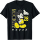Disney Mickey Mouse Vintage Classics 28 Black & Yellow T-Shirt - T-Shirt | Black