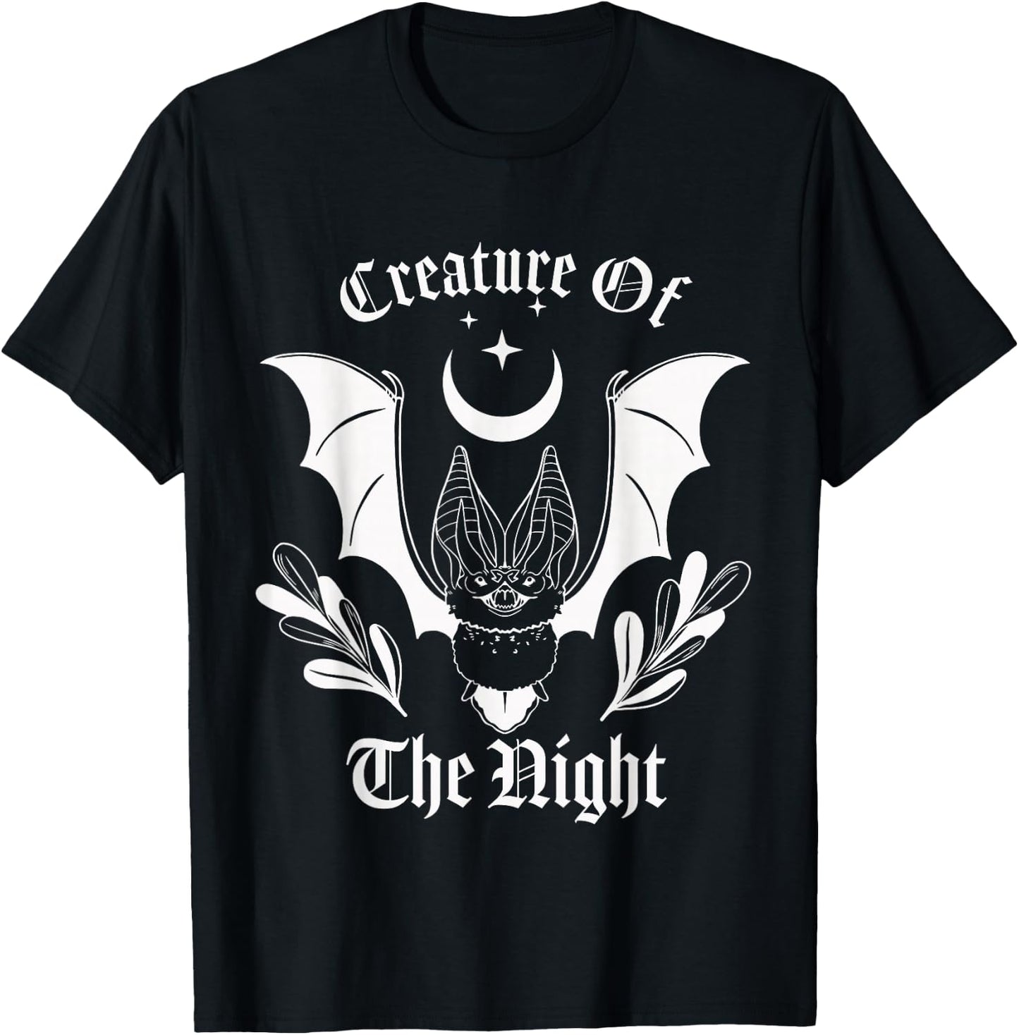 Creature of the Night - Vampire Bat T-Shirt - T-Shirt | Black
