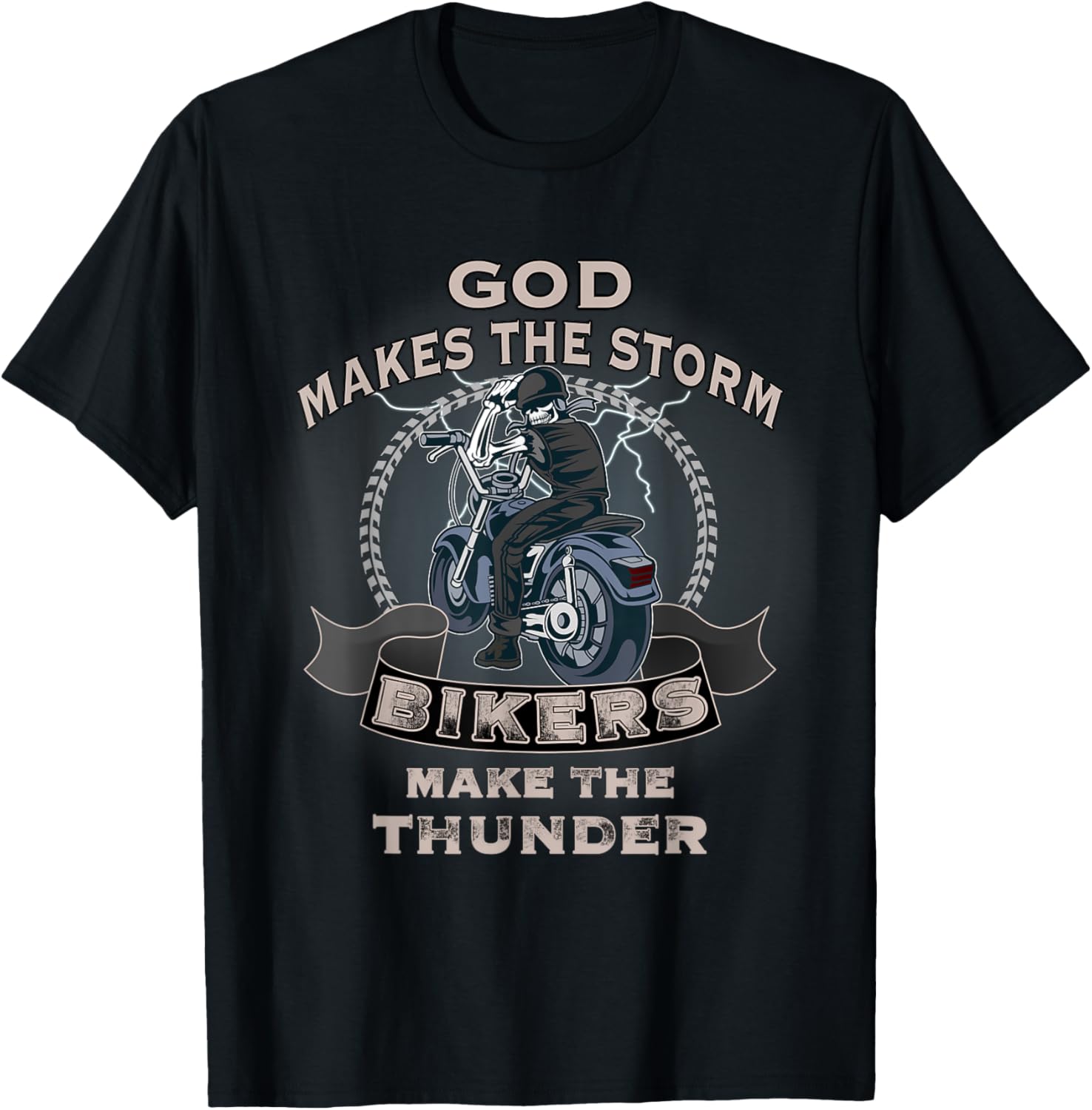 Motorcycle Funny Saying for Motorcyclists and Bikers T-Shirt - T-Shirt | Black